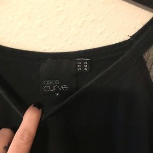 ASOS Curve Tops - Asos T-shirt with sheer sleeves ASOS Curve Tops - Asos T-shirt with sheer sleeves